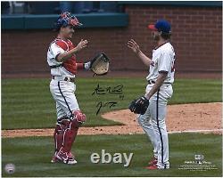 J. T. Realmuto & Aaron Nola Phillies Signed 16x20 High Five Photograph
