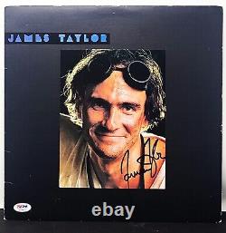 JAMES TAYLOR Signed Autographed Dad Loves His Work Album LP PSA/DNA #T84322