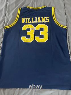 JASON WILLIAMS Signed DUPONT High School JERSEY Auto WV POY 1994 Kings NICE! $$