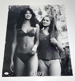 JENNIFER JASON LEIGH Signed Fast Times at Ridgemont High 16x20 Autograph JSA COA