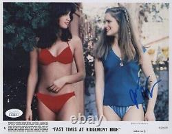 JENNIFER JASON LEIGH Signed Fast Times at Ridgemont High 8x10 Autograph JSA COA