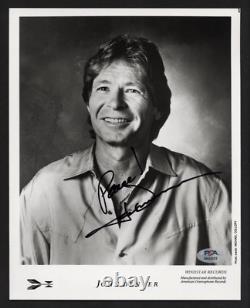 JOHN DENVER Rocky Mountain High Signed Autograph 8 x 10 Photo PSA d. 1997