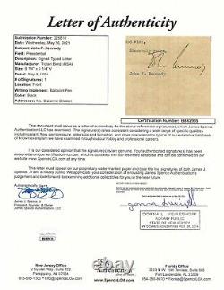 JOHN F KENNEDY Signed Letter 1954, JSA LOA 35th President, High Grade Auto, Rare
