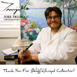 JOSE TRUJILLO Impressionism LANDSCAPE Tonalism coa Highly Collected Artist
