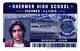 JUDD NELSON Signed'The Breakfast Club' John Bender Shermer High ID Card SS