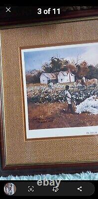 Jack C Deloney In High Cotton double signed and numbered proof limited edition