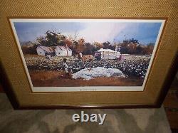Jack C Deloney In High Cotton double signed and numbered proof limited edition