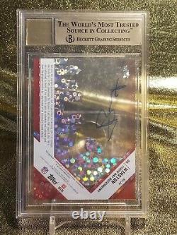 Jameis Winston Bgs 10 Rookie Clear Acetate Foil 2015 Topps High Tek Gem Mint