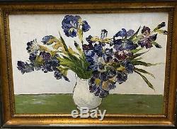 Jamie Lisa Floral Large Still Life with Flowers High Quality! 24 x 36