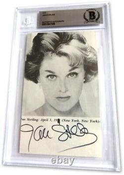 Jan Sterling Signed Autographed Cut Signature The High and the Mighty BAS 7606