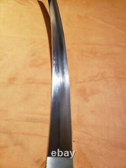 Japanese Samurai Sword Katana, Signed Kanewaka, High Polish War Trophy, 27 1/4