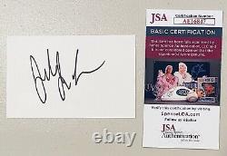 Jennifer Jason Leigh Signed Autograph 3x5 Card JSA Fast Times At Ridgemont High