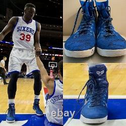 Jerami Grant Game Used Worn Signed Kobe 9 High Shoes USA 76ers Pistons