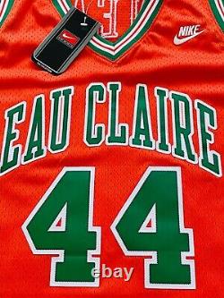 Jermaine O'Neal SIGNED Eau Claire HIGH SCHOOL Jersey with Tags WOW Throwback