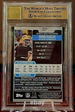 Jersy# 2005 Bowman Chrome Aaron Rodgers Auto 12/199 Rc Bgs 9.5 10 Pop1 High Subs