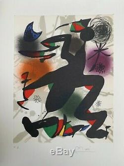 Joan Miró Untitled. High Quality Hand Signed Lithograph