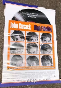 John Cusack Jack Black Autographed High Fidelity Vintage Movie Poster 40 x 27