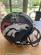 John Elway Autographed Denver Broncos Full Size Riddell Helmet Mtn High Cert