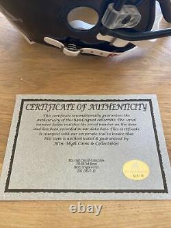 John Elway Autographed Denver Broncos Full Size Riddell Helmet Mtn High Cert
