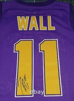 John Wall (Wizards) Signed Holy Rams Jersey Size Large High School. JSA CERTIFIE
