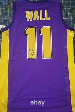 John Wall (Wizards) Signed Holy Rams Jersey Size Large High School. JSA CERTIFIE