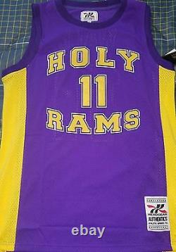 John Wall (Wizards) Signed Holy Rams Jersey Size Large High School. JSA CERTIFIE