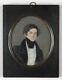 Joseph Weidner Portrait of a young Gentleman, high quality miniature! , 1820/30