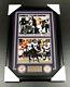 Justin Tucker Jacoby Jones Dual Autographed 8x10 Mile High Photo Ravens Framed