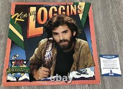 KENNY LOGGINS SIGNED AUTOGRAPH HIGH ADVENTURE ALBUM withPROOF & BECKETT BAS COA