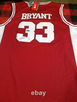 KOBE BRYANT Hand Signed Autographed LOWER MARION HIGH SCHOOL Jersey WithCOA