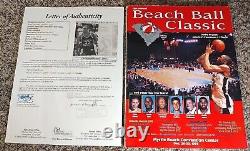 KOBE BRYANT SIGNED 1995 Beach Ball Classic? HIGH SCHOOL AUTO? JSA LETTER/COA