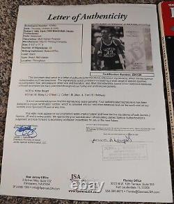 KOBE BRYANT SIGNED 1995 Beach Ball Classic? HIGH SCHOOL AUTO? JSA LETTER/COA