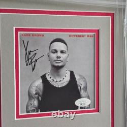 Kane Brown Signed Different Man Autographed CD JSA COA Framed High Road