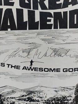 Karl Wallenda 1976 Biography and SIGNED July 18, 1970 high wire walk Program