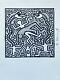 Keith Haring Malcolm McLaren. High Quality Lithograph