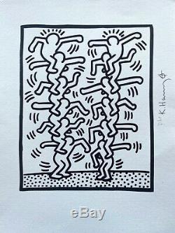 Keith Haring Untitled (People Ladder). High Quality Lithograph