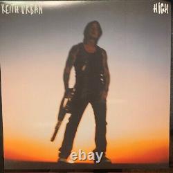 Keith Urban High SIGNED COLORED WHITE VINYL POSTER NEW 2024 Album LP AUTOGRAPHED
