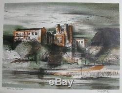 Kenneth Jack Australian Rare Lithograph Melbourne High School 1953