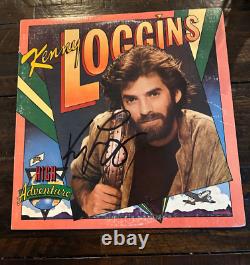 Kenny Loggins Signed High Adventure Album LP With JSA COA