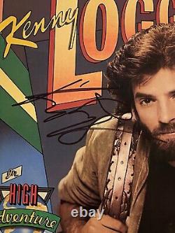 Kenny Loggins Signed High Adventure LP Vinyl PSA/DNA Album autographed