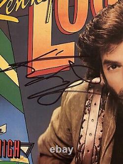 Kenny Loggins Signed High Adventure LP Vinyl PSA/DNA Album autographed