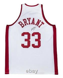 Kobe Bryant Signed Lower Merion #33 High School Jersey PSA DNA COA RARE