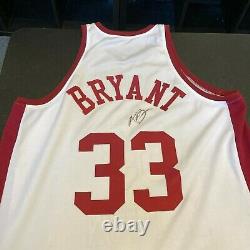 Kobe Bryant Signed Lower Merion #33 High School Jersey PSA DNA COA RARE