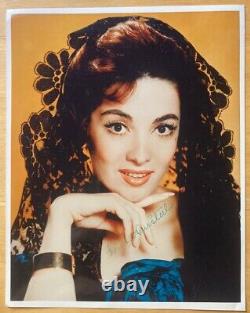 LINDA CRISTAL Hand Signed Autographed 8 X 10 PHOTO WithCOA HIGH CHAPARRAL, ALAMO
