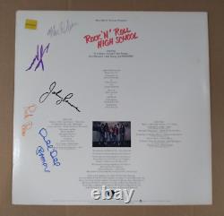 (LP Record) RAMONES Rock'N' Roll High School OST / VG+/VG+ / SIGNED