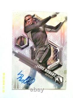 LUIS ROBERT 2018 Bowman High Tek ROOKIE AUTO ON CARD #PHT-LR MINT White Sox