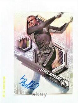 LUIS ROBERT 2018 Bowman High Tek ROOKIE AUTO ON CARD #PHT-LR MINT White Sox