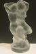 Lalique Crystal Paperweight 5 1/2 High, Young Nude Maiden