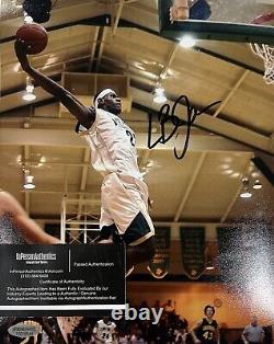 LeBron James St. Vincent-St. Mary High School Signed Autographed 10x8 with COA