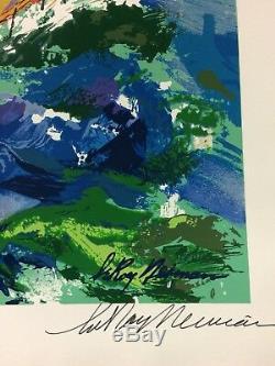 LeRoy Neiman HAND SIGNED Serigraph HIGH SEAS SAILING II silkscreen art RARE